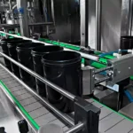 خط بسته‌بندی تمام اتوماتیک سطل ۵ تا ۳۰ کیلویی