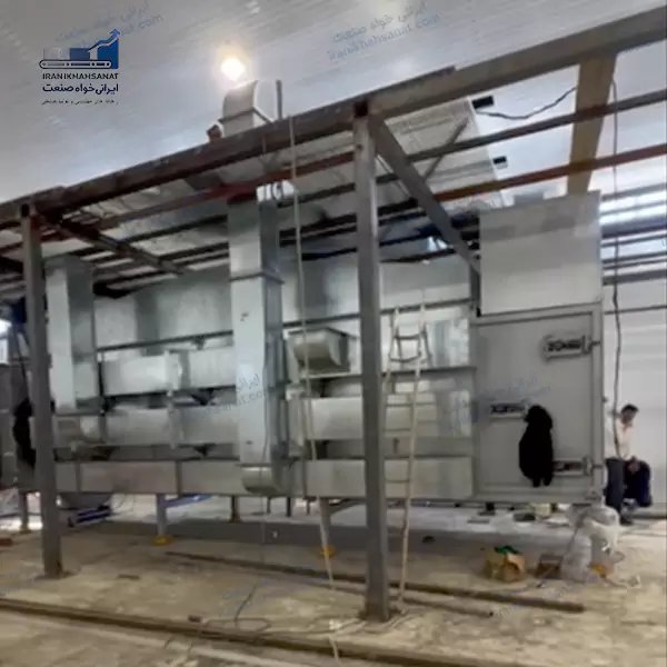 دستگاه خشک کن تونلی نوار نقاله